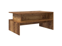 Conjunto 1 Mesa De Centro Vidaxl Castanho Derivados De Madeira (90 X 55 X 42,5 Cm)
