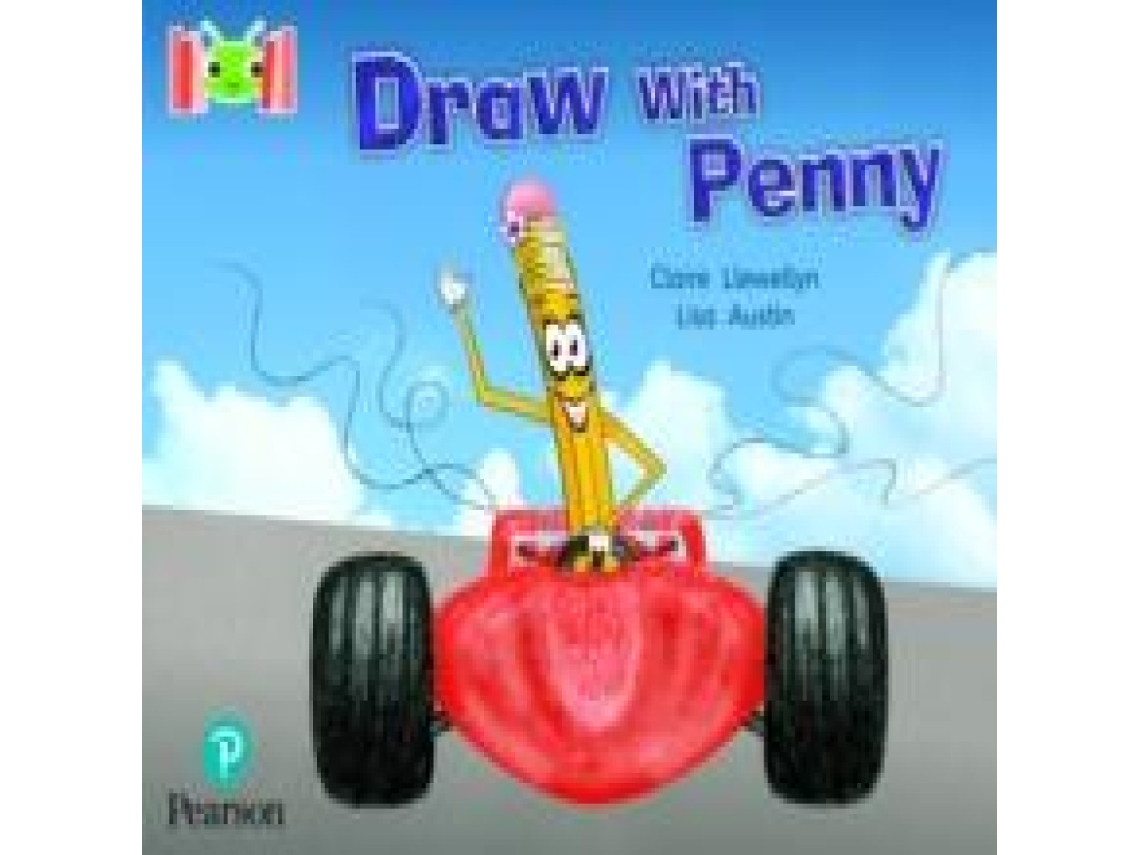 Livro Bug Club Reading Corner Age 4-7 Draw with Penny de Claire Llwellyn (Inglês)