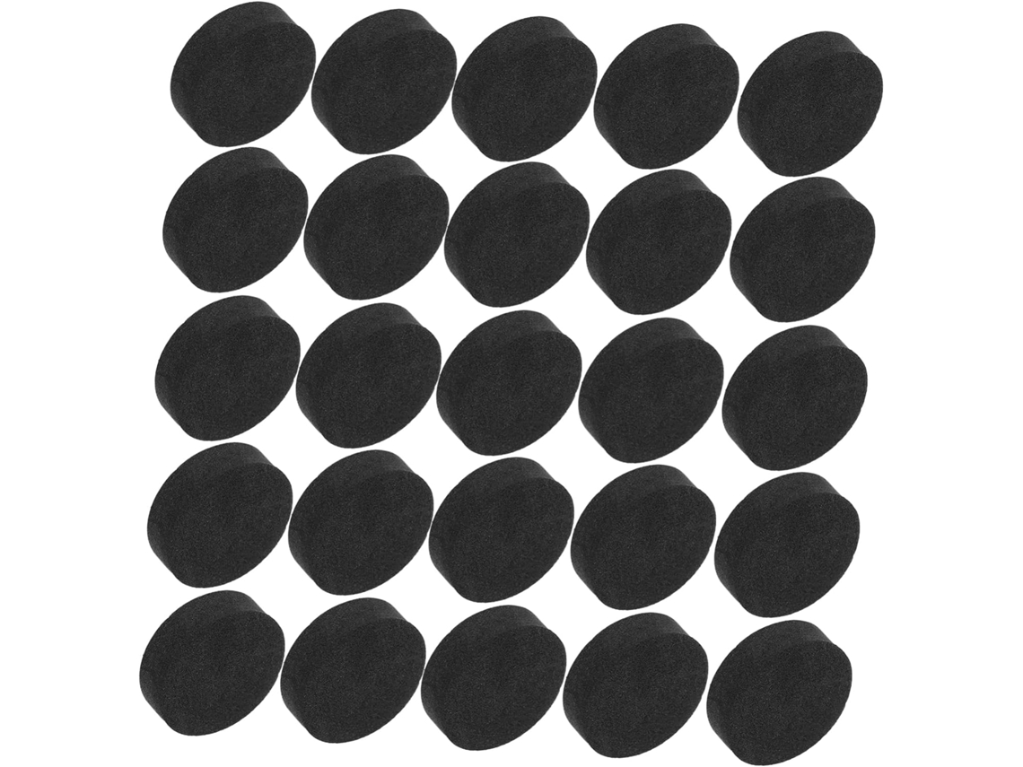 Tehaux 48 Peças Tapetes Redondos Autoadesivos Antiderrapantes Com Base Absorvente De Impacto Para Pés Mesas E Cadeiras