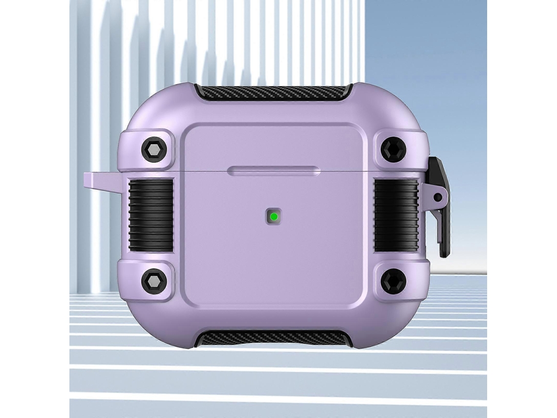 Capa Protetora Tank Tpu+pc para Fones de Ouvido Sem Fio Airpods 3 GIECY