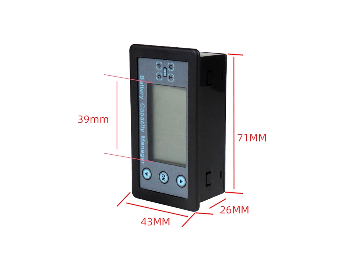 Monitor De Bateria Bluetooth Com Medidor De Corrente