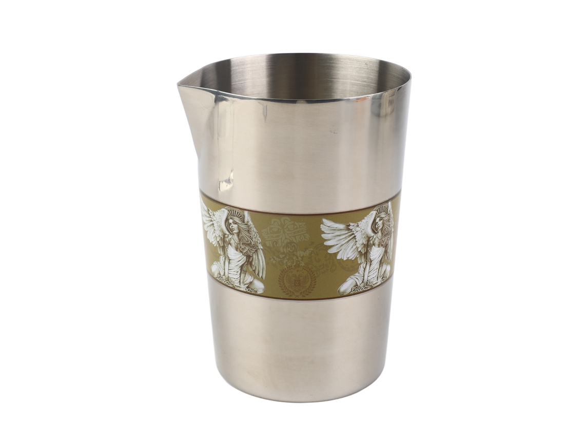 Eyf caneca de Mistura de Coquetéis Aço Inoxidável 304 Estampa Vintage para Bar e Lar