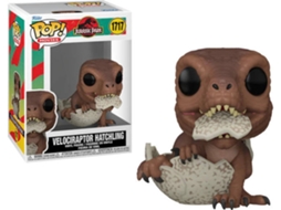 Figura FUNKO Pop! Movies: Jurassic Park Hatchling - Velociraptor (Outlet Caixa Aberta - Possível Chase)