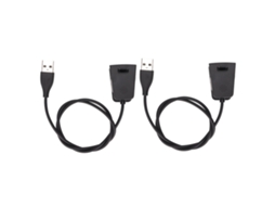 Carregador USB S/MARCA para Fitbit Charge 2, com Dock e Clip