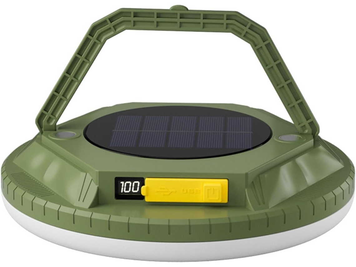 Lâmpada Solar Flexível Recarregável para Utilização Suspensa, Bateria de Grande Capacidade, Carga SFUSHOS
