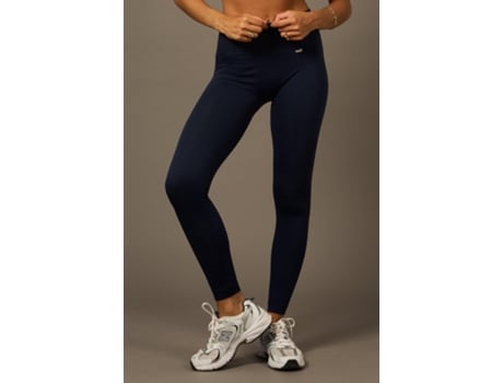Leggins De Mulher Believe Athletics Long Flow Azul (l)