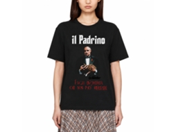 Rockinstone Godfather Poster Black Adult T-shirt Size:l