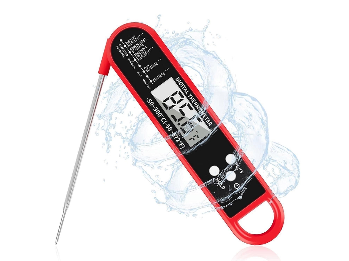 Termômetro Digital Para Carnes, Ideal Para Cozinhar E Usar Na Cozinha. Termômetro Instantâneo Com Luz De Fundo Para Churrasqueiras E Defumadores.