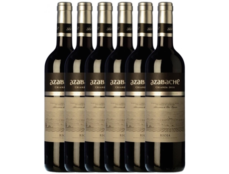 Vinho Tinto FINCAS DE AZABACHE Fincas De Azabache Vendimia Seleccionada Rioja Crianza (0.75 L - 6 unidades)
