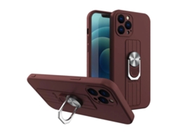 Capa Alça Note para Xiaomi Xiaomi Redmi Note 10 5G/Poco M3 Pro Silicone Castanho