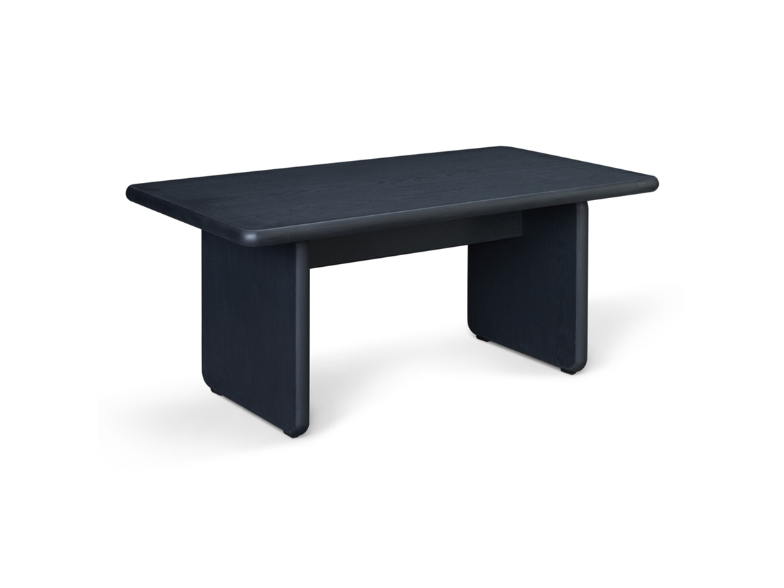 Mesa De Centro Gäljami Rectangular 100x55x44 Cm Preto [EN.CASA]