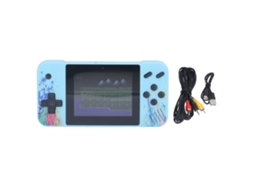 Console De Jogo Portátil Retro G3 Tela 3.5 Polegadas 800 Jogos Clássicos Azul Para Crianças 6+
