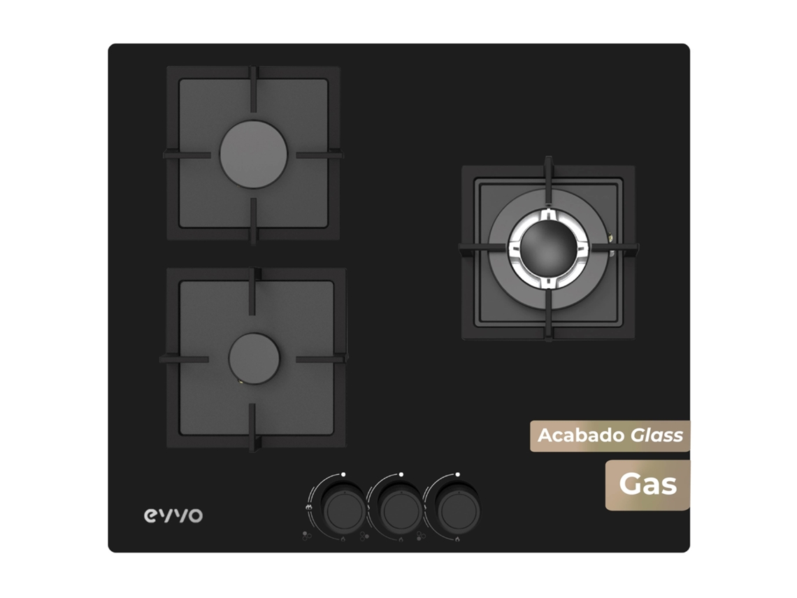 Fogões a Gás EVVO V65 Glass