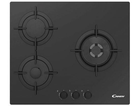 Placa de Gás CANDY CVG 63 SWPN (Gás Butano-Propano - 59.5 cm - Preto)