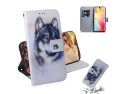 Capa De Couro Com Aba Horizontal E Desenho Colorido, Com Suporte, Compartimento Para Cartões E Carteira Para Xiaomi Mi Note 10 Lite.