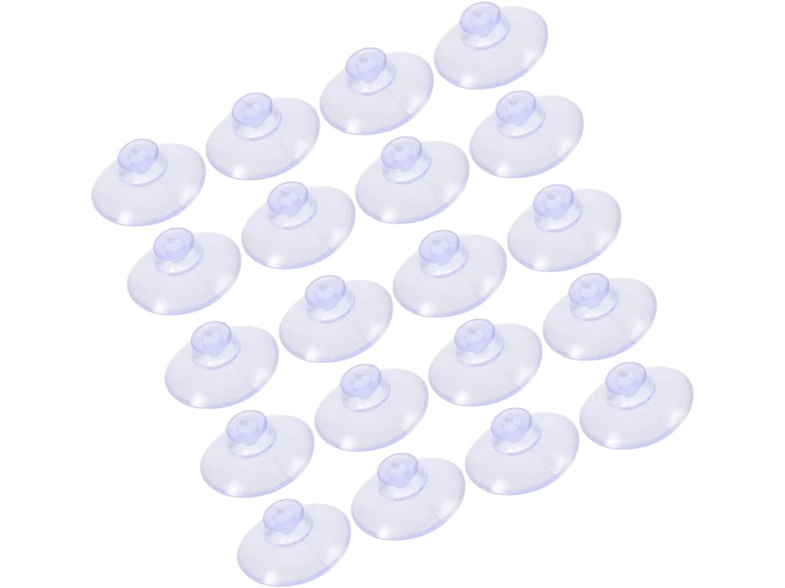 200 Mini Ganchos Com Ventosa Para Mesas De Vidro, Resistentes E Seguro
