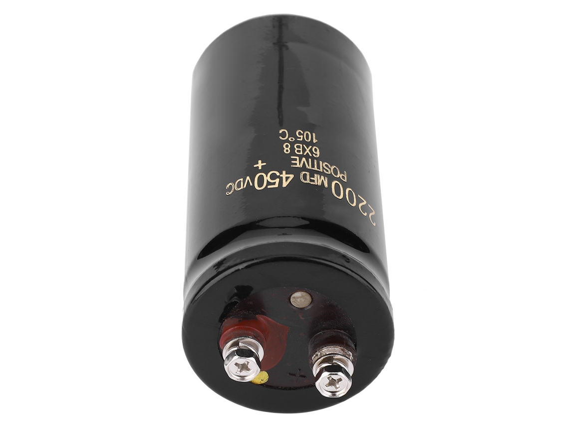 Laxiscreed Capacitor Eletrolítico De 450v E 2200μf Para Eletrónica