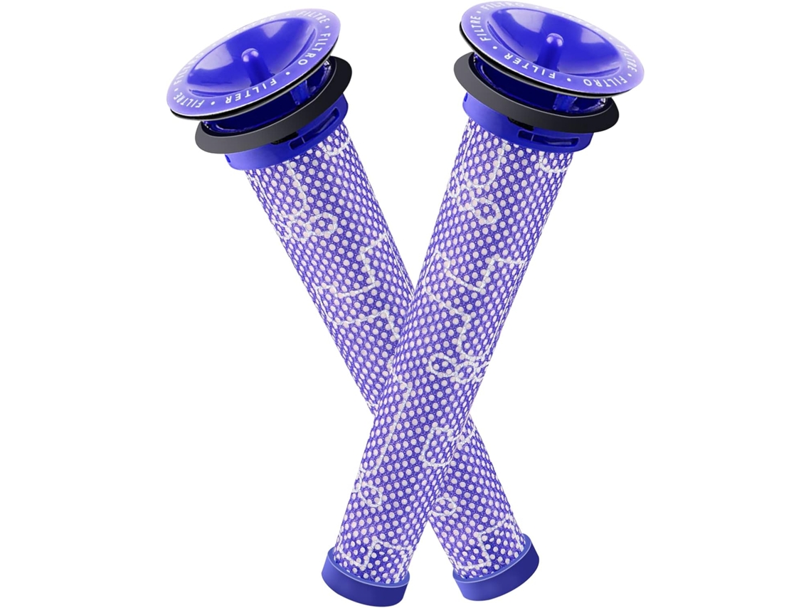 Acessórios Aspirador De Pó Para Dyson Dc58 Dc59 V6 V7 V8, 2 Pcs De Pré-filtro De Reposição Cuich