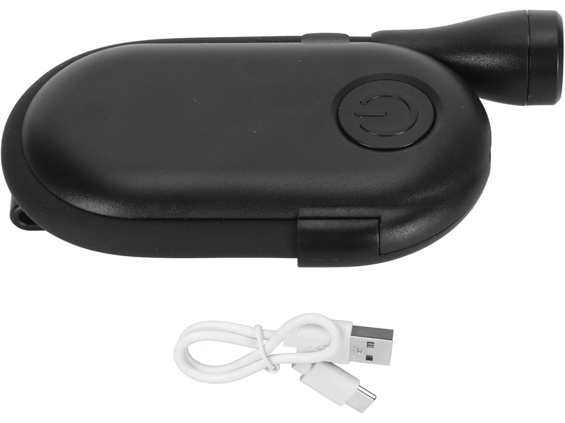 Luminária De Leitura Portátil Com 3 Modos Iluminação E Bateria Recarregável Via Usb 400mah