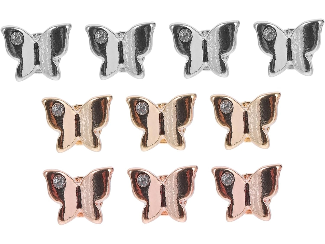 Conjunto De 10 Pingentes Decorativos Em Liga Zinco Para Pulseiras