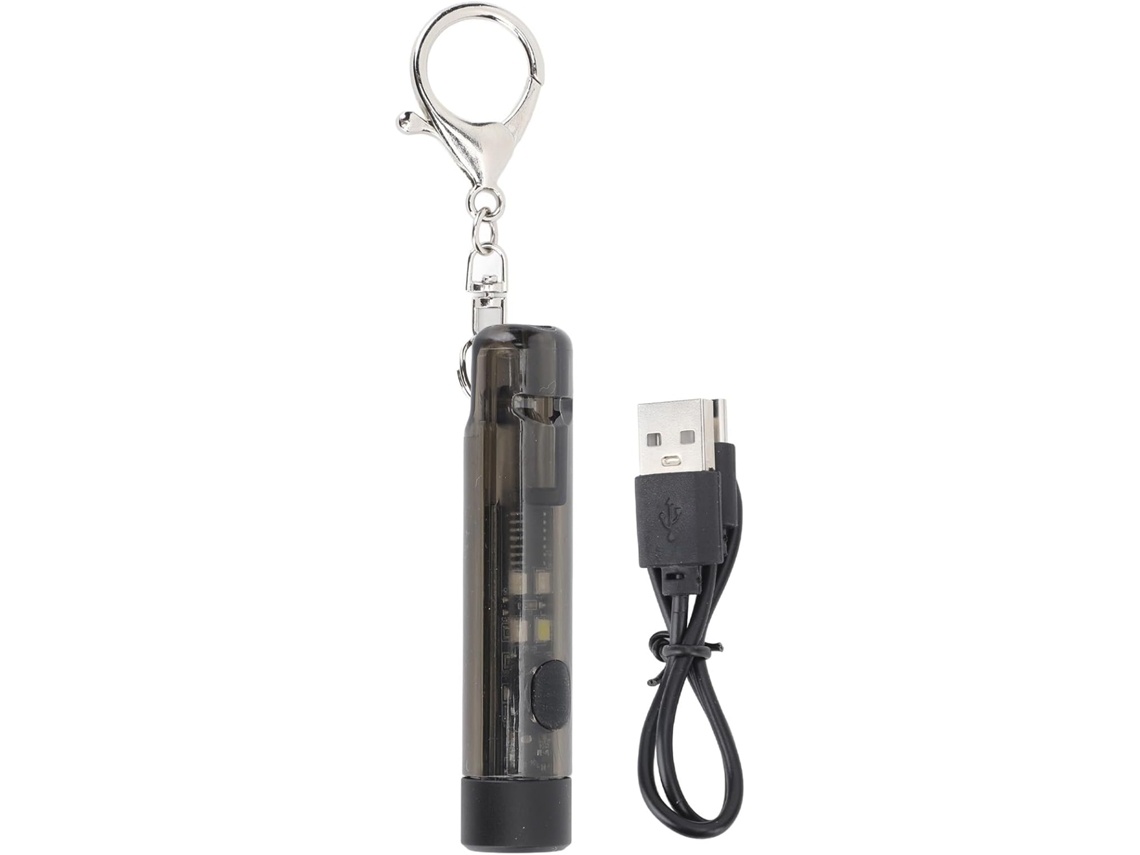 Lanterna De Chaveiro Ultraleve Recarregável, Mini Led Portátil,