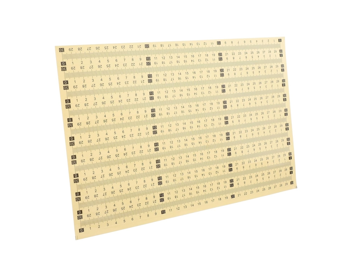 20 Adesivos Autocolantes Para Fita Métrica, Adesivo Forte, Material