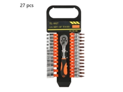 Kit de Chave de Ratchet 3/8" com Soquetes | S/MARCA