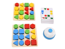 Rebe-jogo Educativo De Quebra-cabeça Geométrico, Blocos Interativos, Quebra-cabeças Cerebrais, Brinquedo Cognitivo