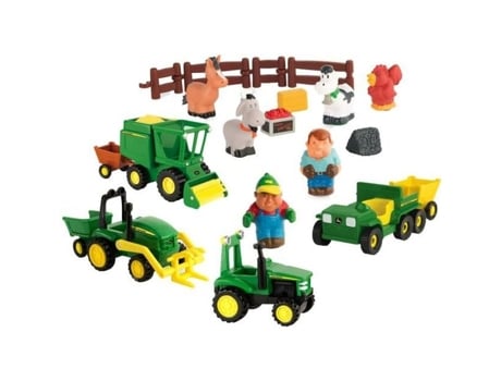 JOHN DEERE Maxi Set Vamos Nos Divertir na Fazenda