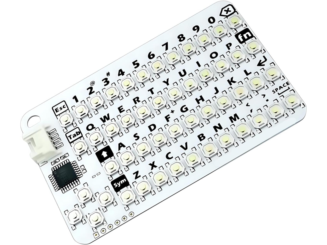 Teclado Programável de 50 Teclas, Placa Kb V1.1, Baseado em Interfaces I2c e Serial do Avr Mega8a SFUSHOS