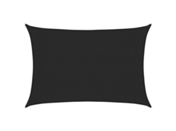 Sun Sail, Sun Sails Vidaxl Preto Polietileno (3 X 4 M)