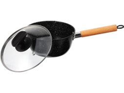 Panela De Leite Em Pedra Maifan Antiaderente 18cm Com Tampa
