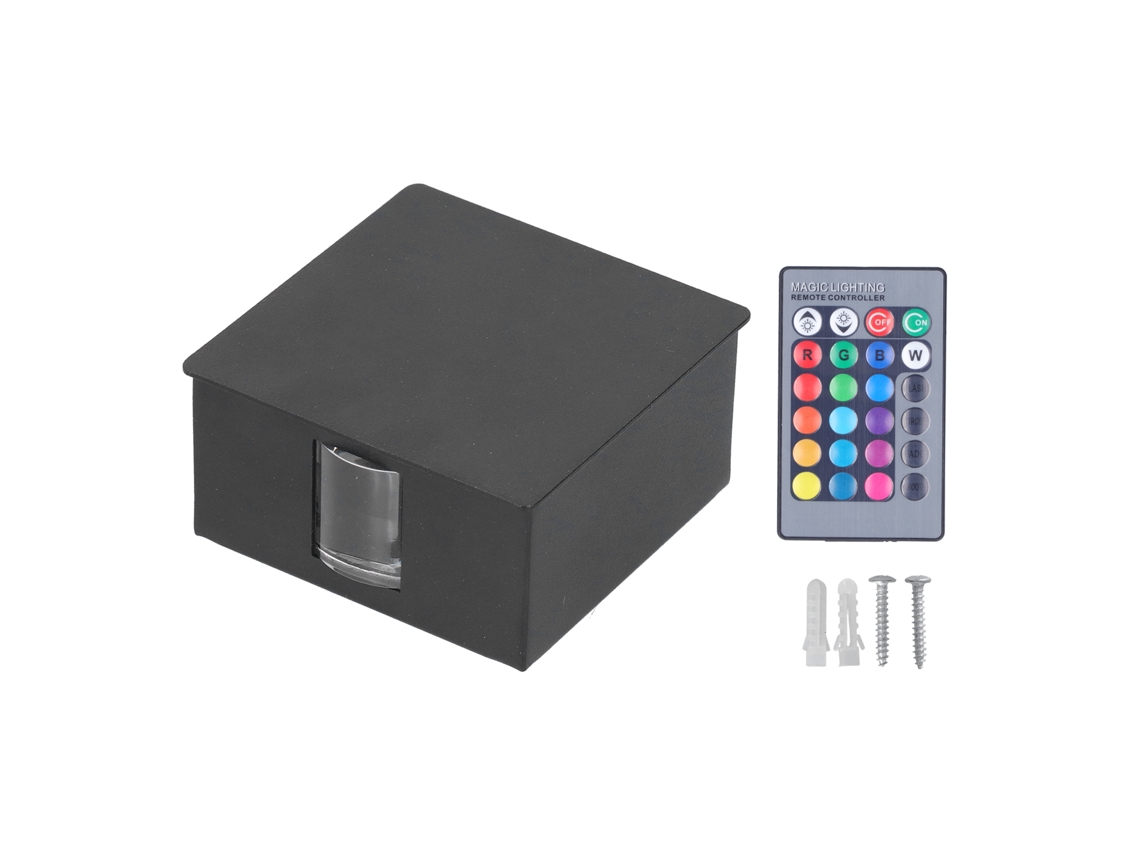 Luminária de Parede Rgb com Controle Remoto CHABERLU
