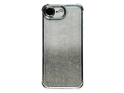 Capa De Celular Tpu Com Glitter Eletropolado E Quatro Cantos À Prova De Choque
