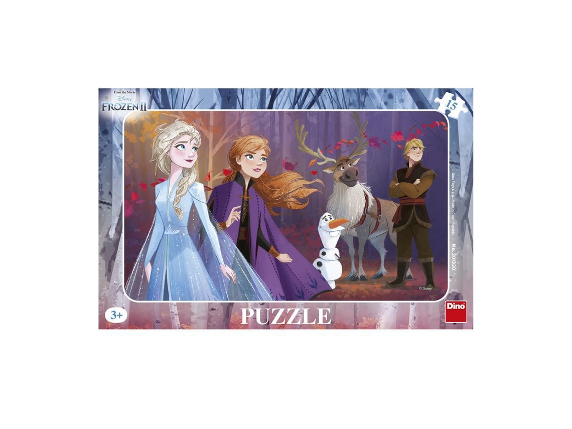 Puzzle Frame 15 Pcs Frozen Ii Dino