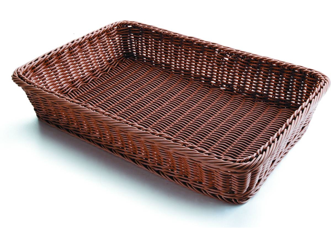 Cesto do Pão LACOR Retangular Castanho (53x33x9 cm - 1 Und)
