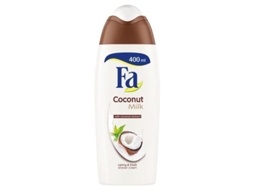 Creme De Banho Leite De Coco Kremowy Żel Pod Prysznic O Zapachu Kokosa 400ml Fa