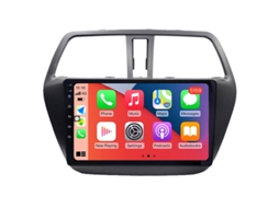 Auto Rádio Carro Bluetooth Autoradio 8GB RAM 128G ROM CarPlay Navegação GPS Ecrã Táctil RoverOne para Suzuki SX4 2 S-Cross 2012-2016  