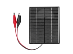 Painel solar Primerox 2w 12v Polysílio de alta eficiência e resistente ao vento para carregar rádios e luzes.