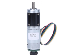 Motor De Corriente Continua Com Redutor De Velocidade E Codificador 12v 330rpm De Metal