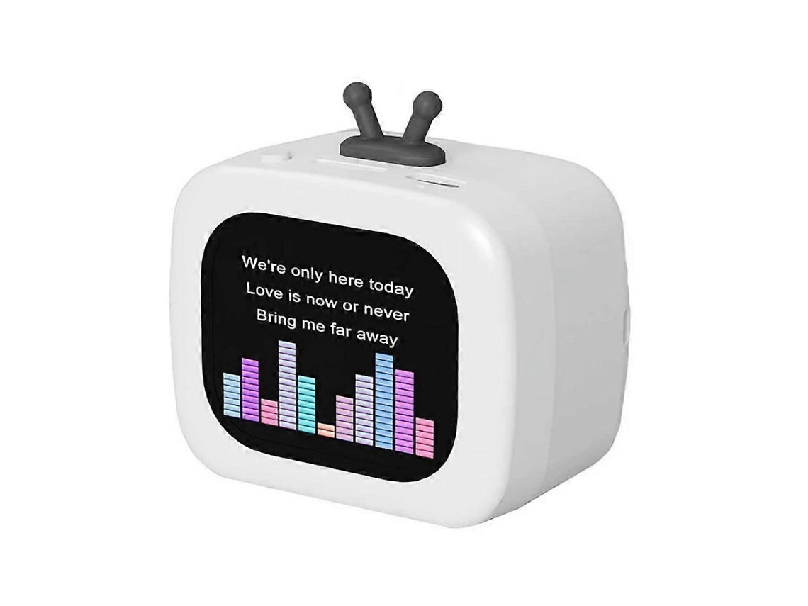 Alto Falante Bluetooth Portátil Com Tela Sensível Ao Toque, Pequeno Alto Falante Inteligente Estéreo Sem Fio Olysi Shop
