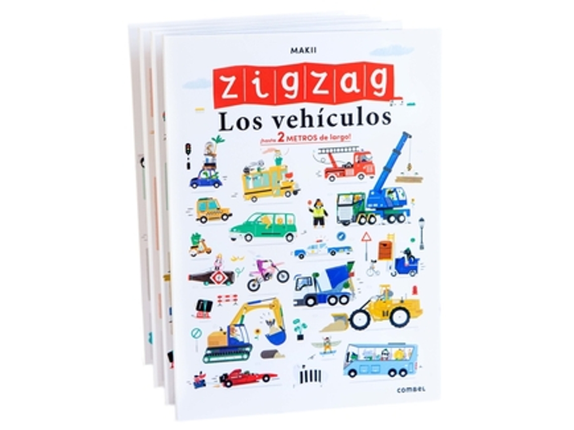 Livro Zigzag Los Vehículos de Makii