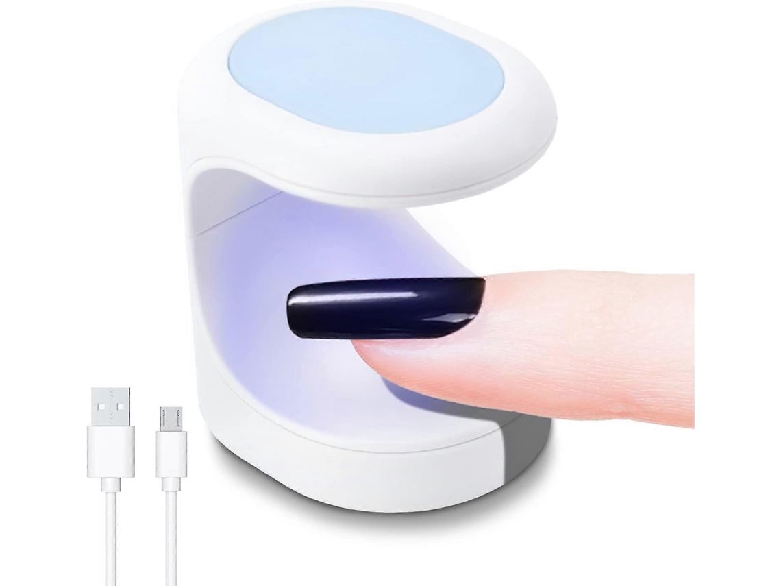 Lâmpada Led Uv Para Unhas, Mini Lâmpada Uv Para Unhas Em Gel, Lâmpada De Secagem Rápida, Secador De Unhas Usb Portátil Ly Ebike