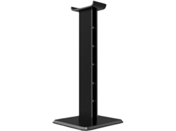 Suporte Para Capacete, 25cm De Altura, Base De 10cm, Preto E Branco, Com Adesivo Dupla Face, Abs+pc, 135g Preto