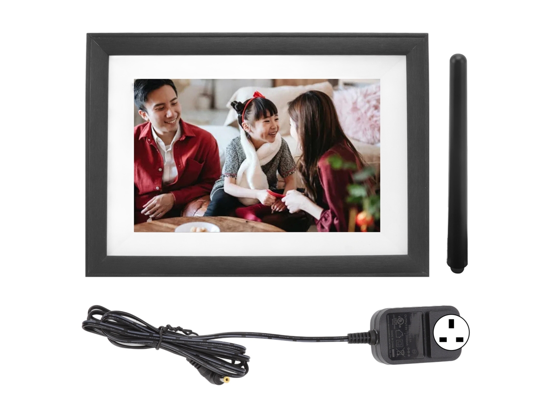 Quadro Digital Laxiscreed 10.1" Touch Wi-fi Com Altifalante Para Casa E Escritório