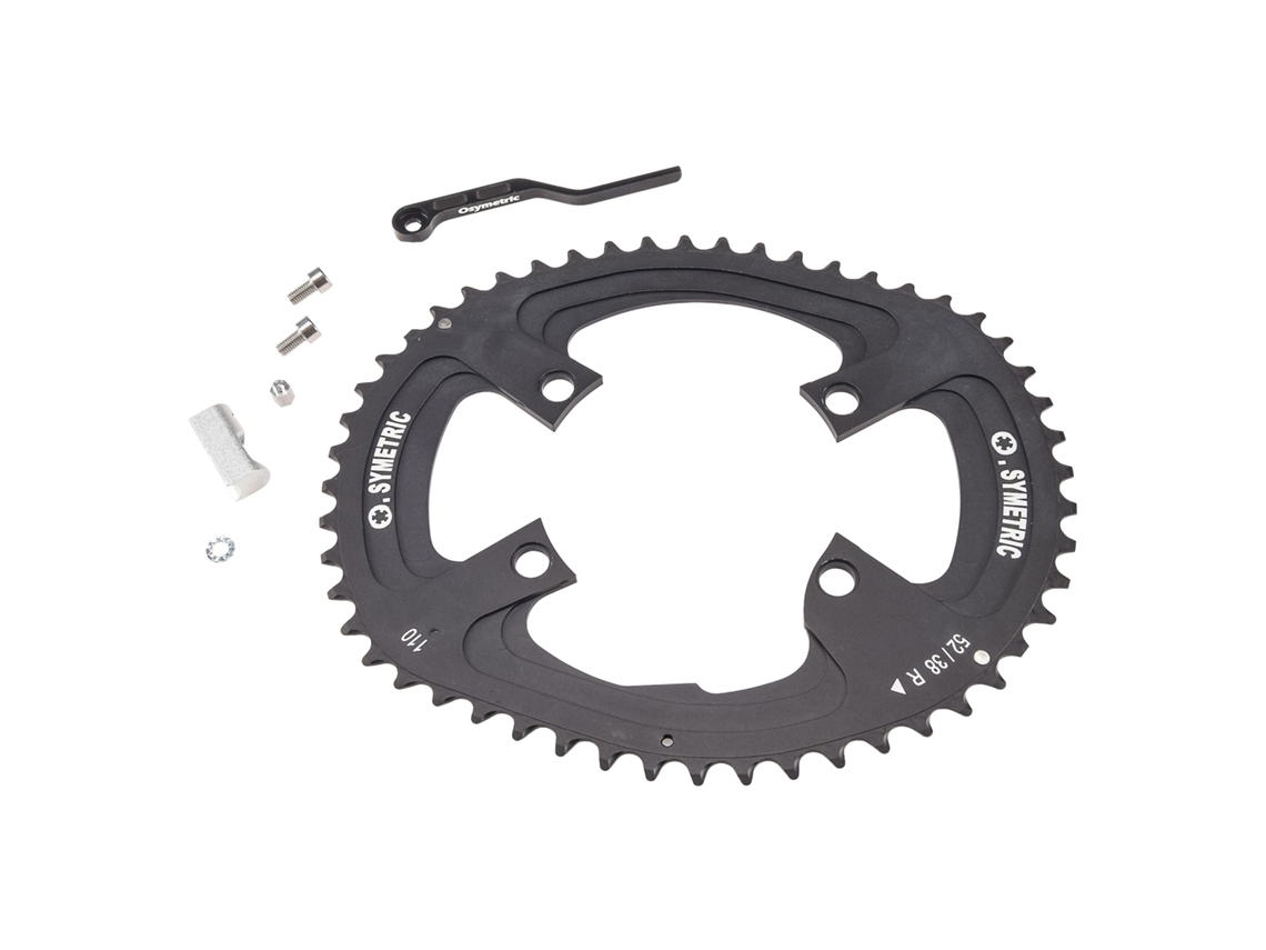 tabuleiro de disco de 4 raios para bicicletas O.SYMETRIC DA 9100 50T