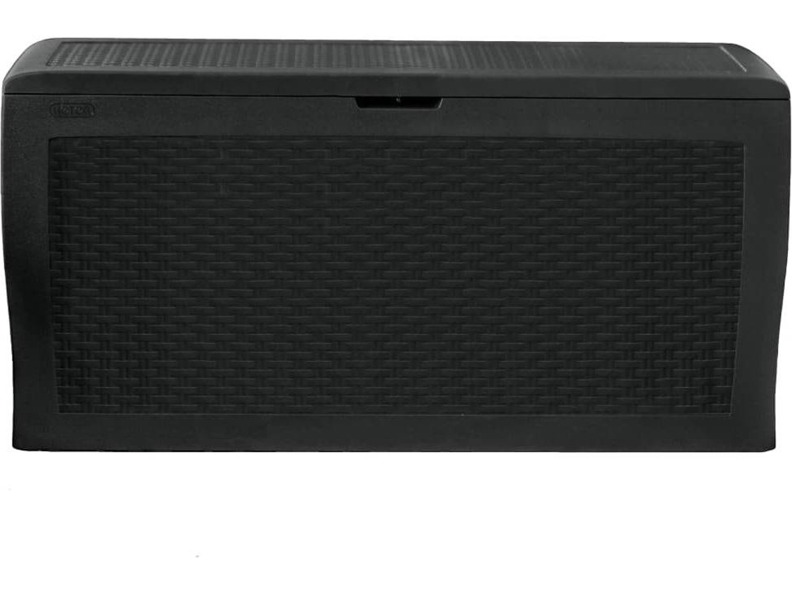 Baú de Armazenamento KETER Samoa 270 L Antracite (117x45x57)