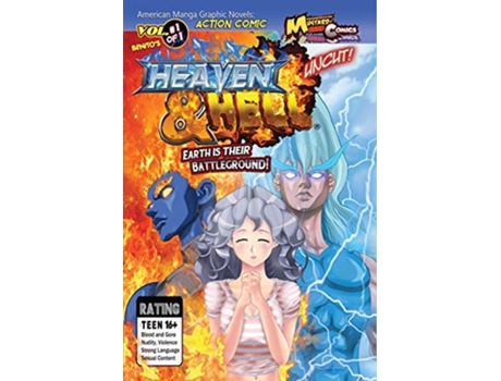 Livro Heaven and Hell Remastered de Benito Diaz (Inglês)