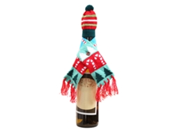 Laxiscreed Conjunto De Cachecol E Gorro De Natal Em Tricô Para Crianças