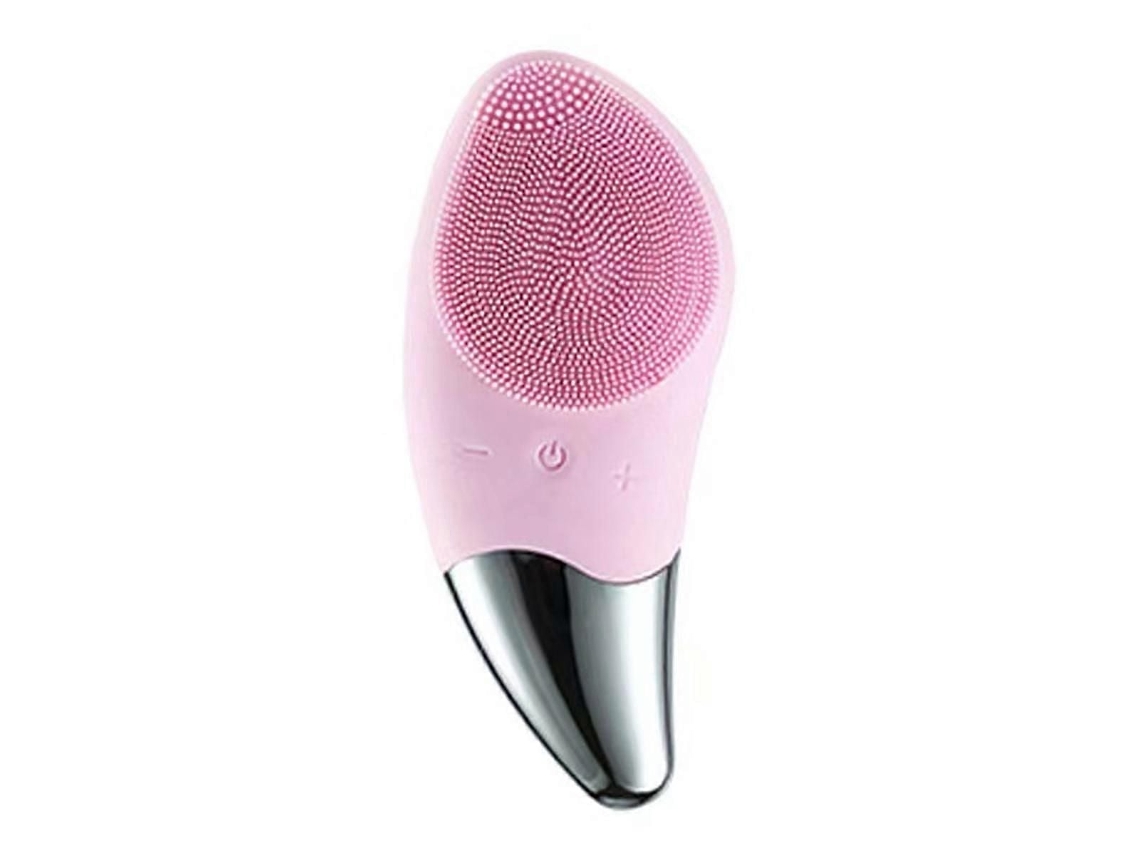 Escova de Limpeza Facial, Facial Elétrica Silicone com Massageador, Esfoliante À Prova D'água GOKOCO